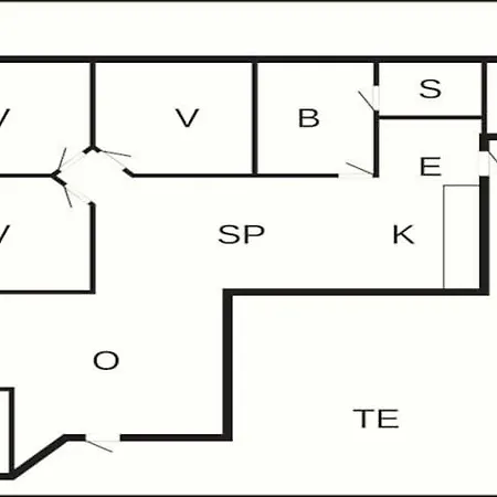 6 Person In Norre Nebel-by Traum Tatil Evi *